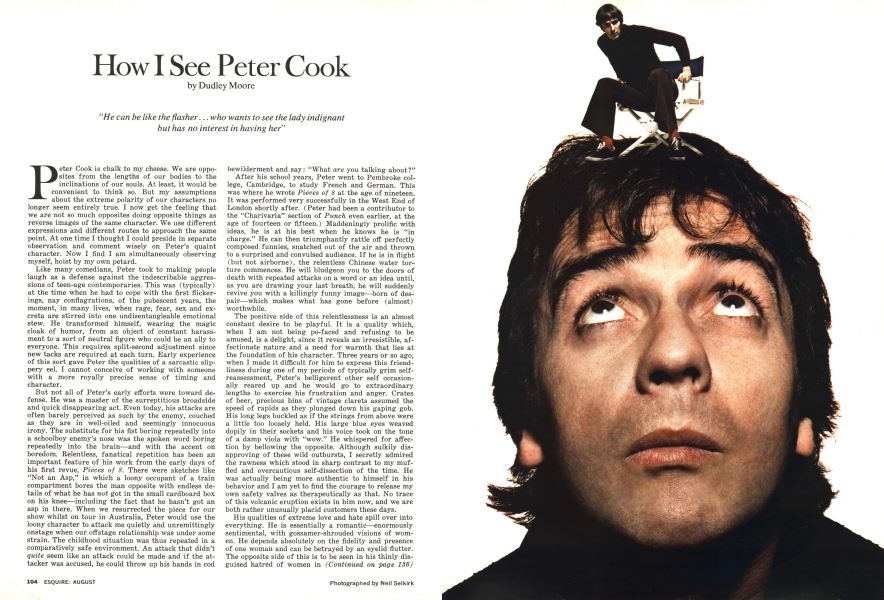 How I See Peter Cook | Esquire | AUGUST 1974