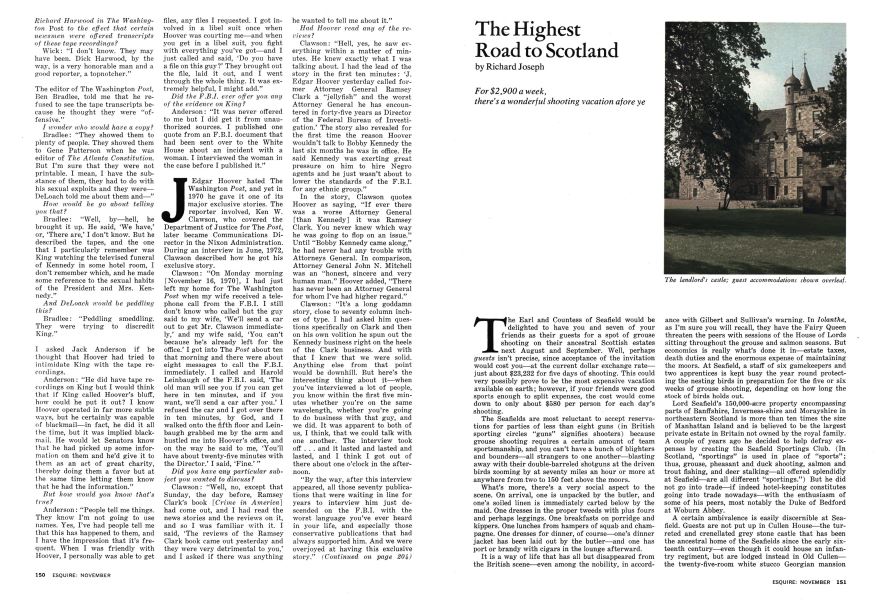 The Highest Road to Scotland