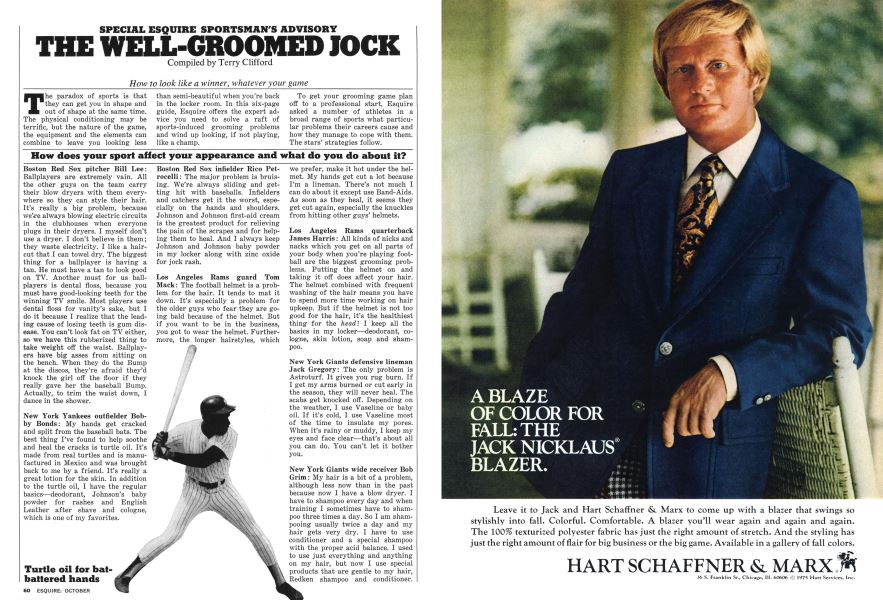 The Well-Groomed Jock