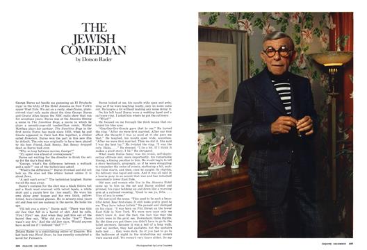THE JEWISH COMEDIAN - December | Esquire