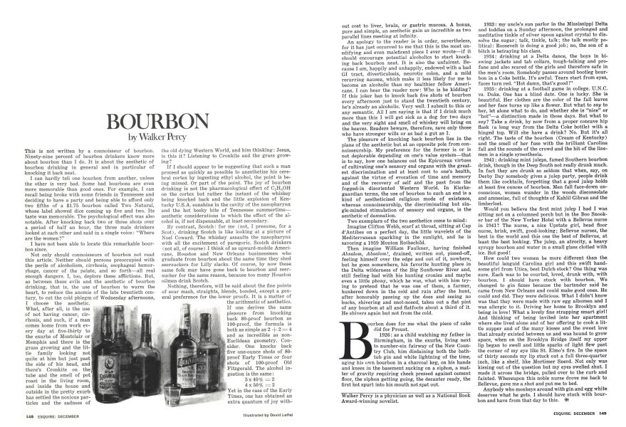 Bourbon | Esquire | DECEMBER 1975