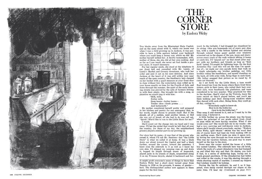 the corner store by eudora welty