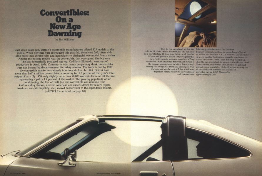 Convertibles: On a New Age Dawning