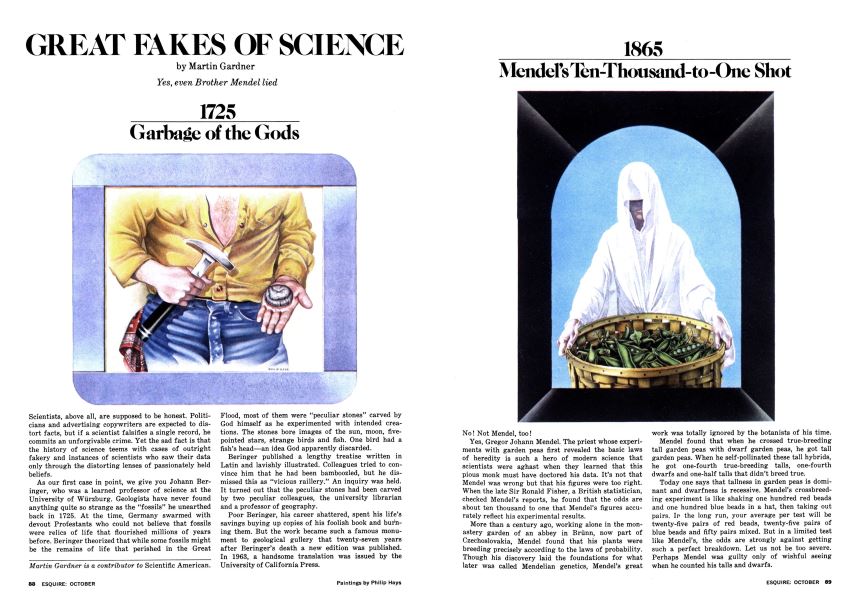 GREAT FAKES OF SCIENCE