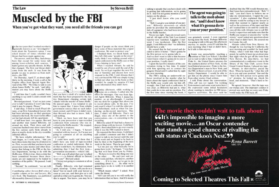 Muscled by the FBI