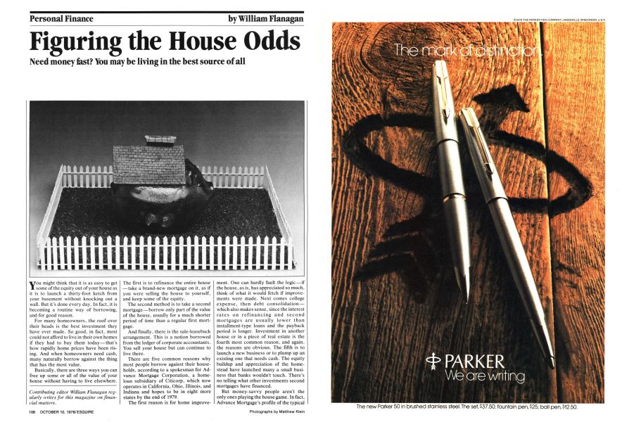 Figuring the House Odds