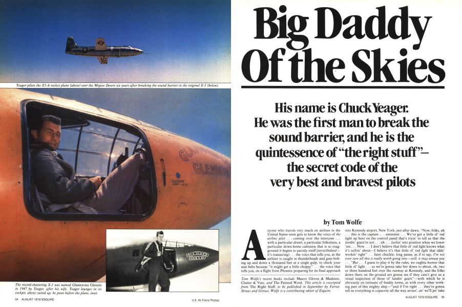 Big Daddy of the Skies | Esquire | August 1979