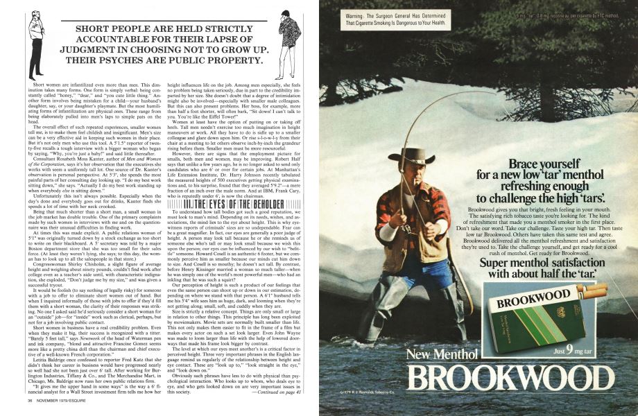 R. J. Reynolds Tobacco Co.: Brookwood | Esquire | NOVEMBER 1979