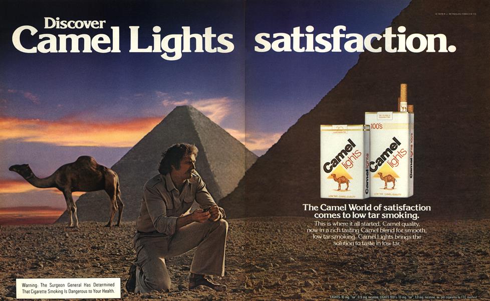 R. J. Reynolds Tobacco Co.: Camel Lights | Esquire | FEBRUARY 1980