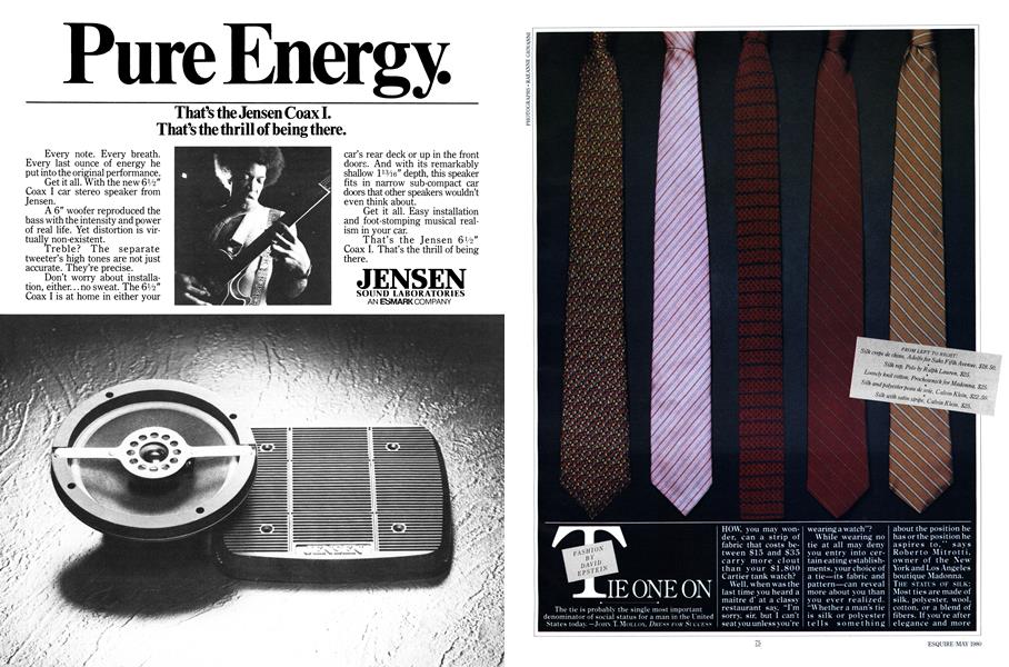 Tie One On