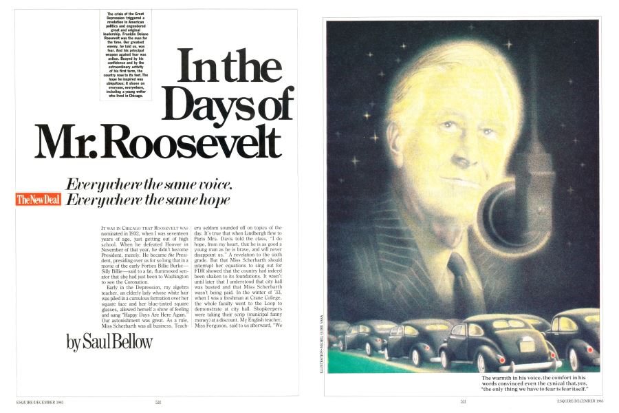 In The Days Of Mr Roosevelt Esquire December 1983 6691