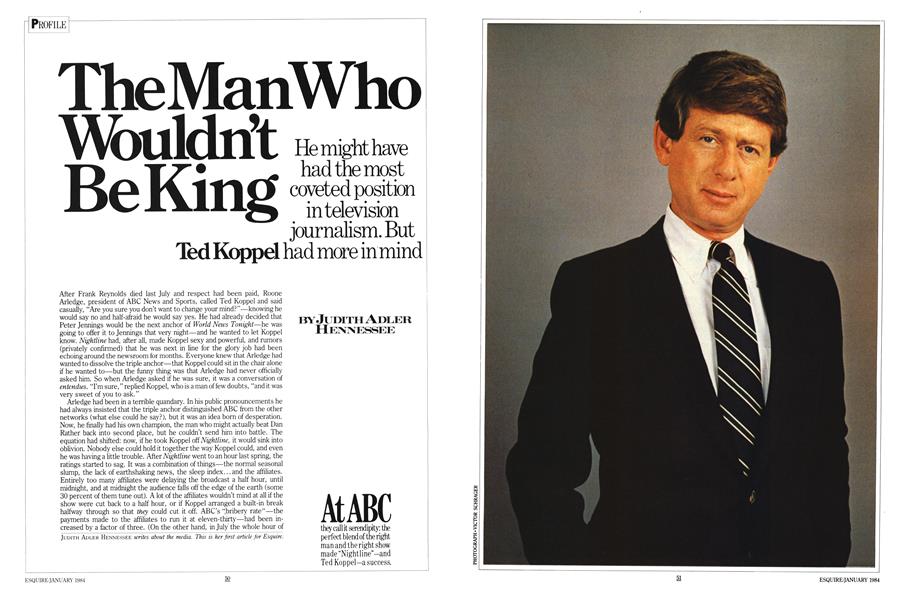 The Man Who Wouldn't Be King