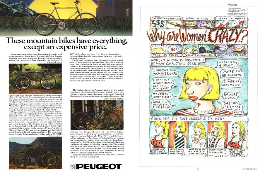 Why Are Women Crazy? Esquire JUNE 1984
