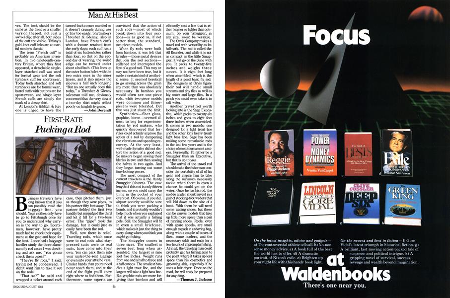 Packing a Rod Esquire AUGUST 1984