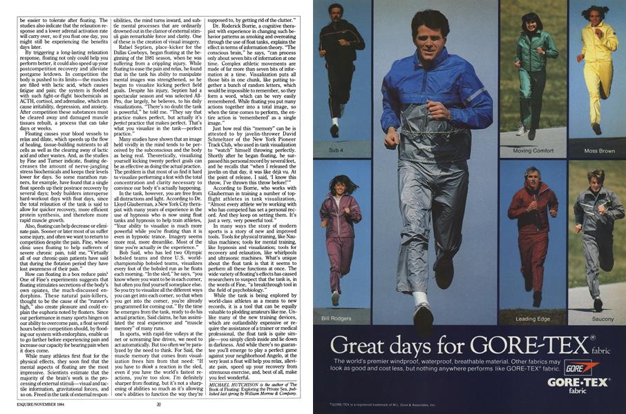 W L. Gore & Associates. Inc.: Gore-tex | Esquire | NOVEMBER 1984