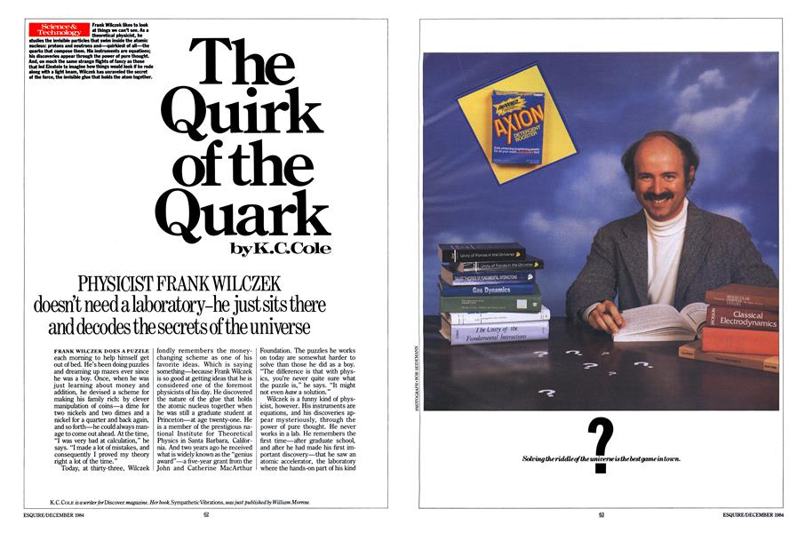 The Quirk of the Quark