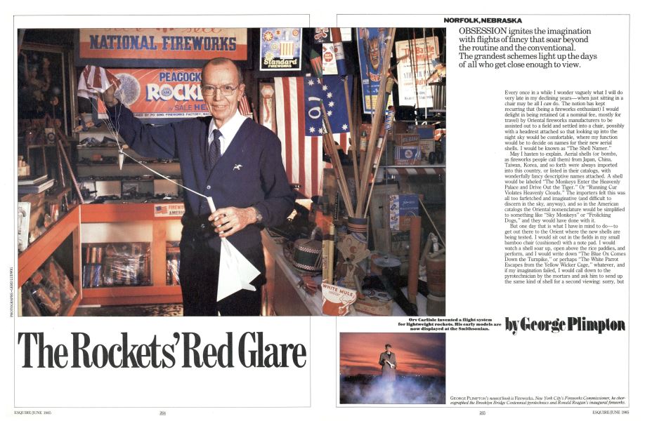 The Rockets Red Glare Esquire June 1985