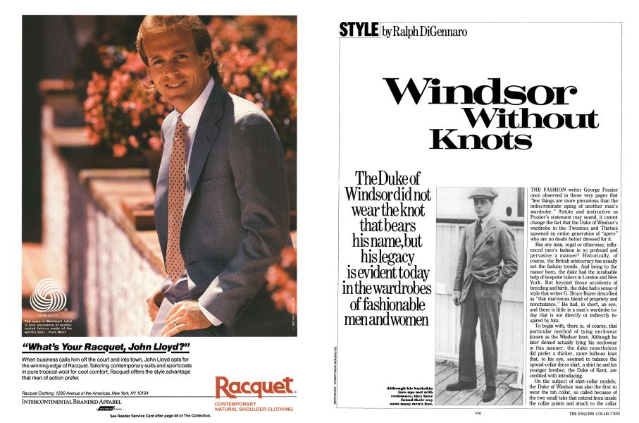 Windsor Without Knots