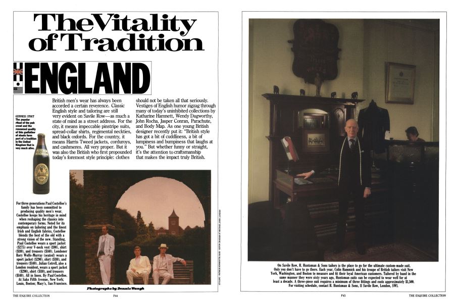 The Vitality of Tradition