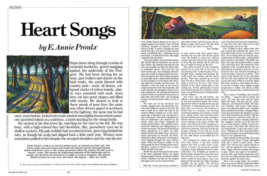 Heart Songs Esquire OCTOBER 1986