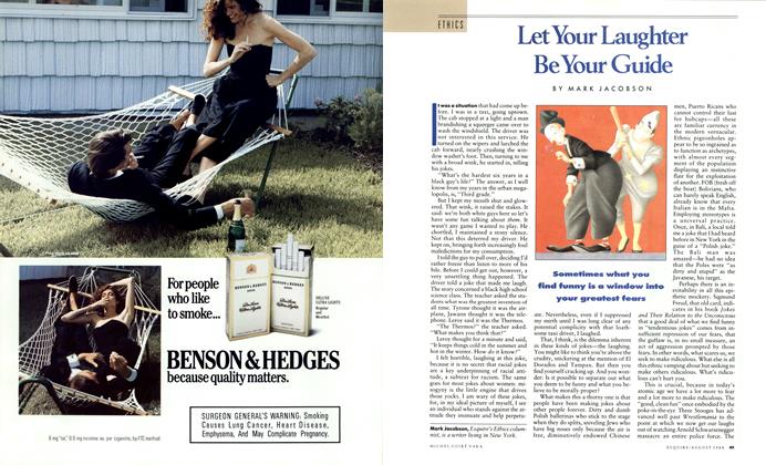 WOMEN WE LOVE 1988 | Esquire | AUGUST 1988