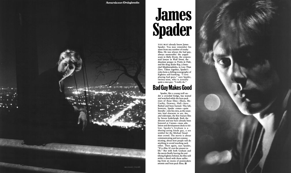 James Spader Bad Guy Makes Good
