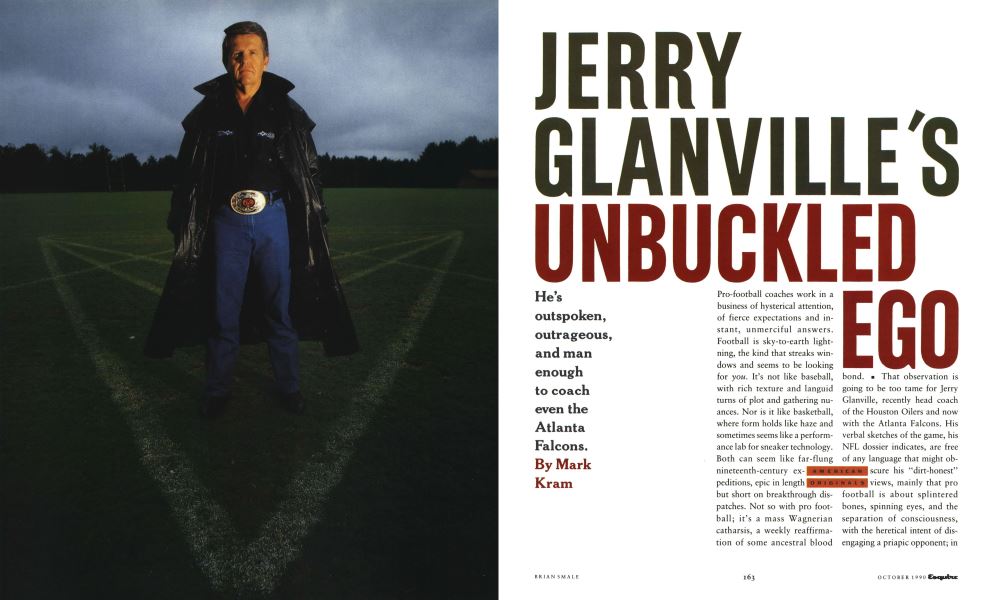 Jerry Glanville's Unbuckled Ego, Esquire