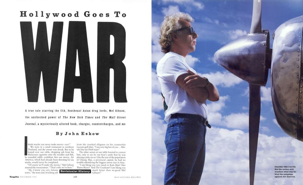 Hollywood Goes To War | Esquire | December 1990