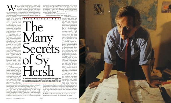 The Many Secrets of Sy Hersh - November | Esquire