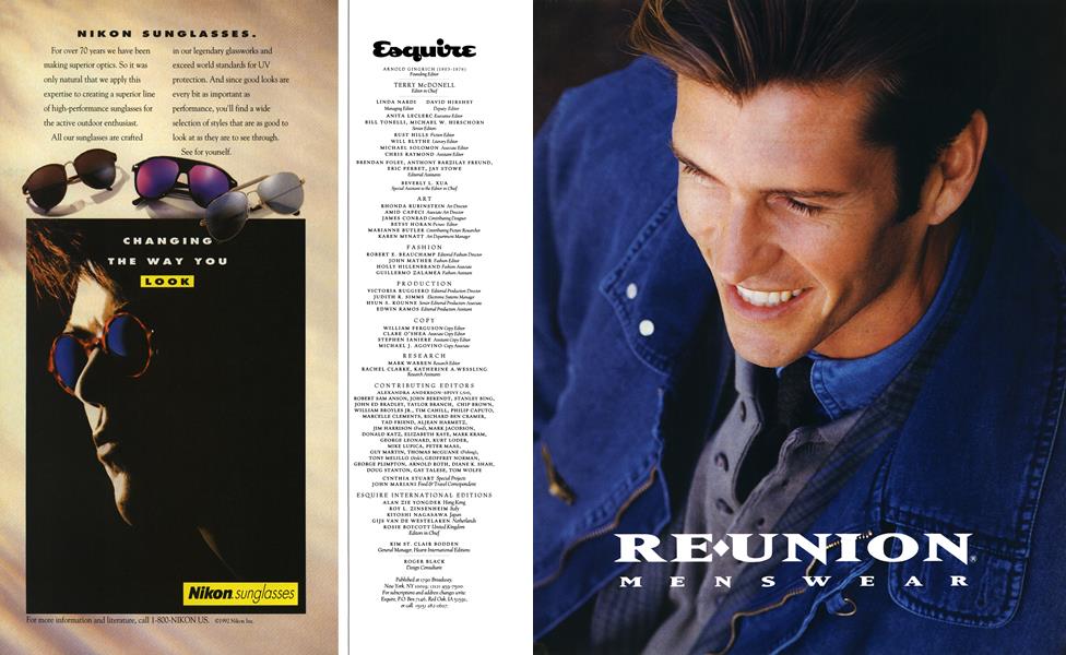 Esquire esquire august 1992