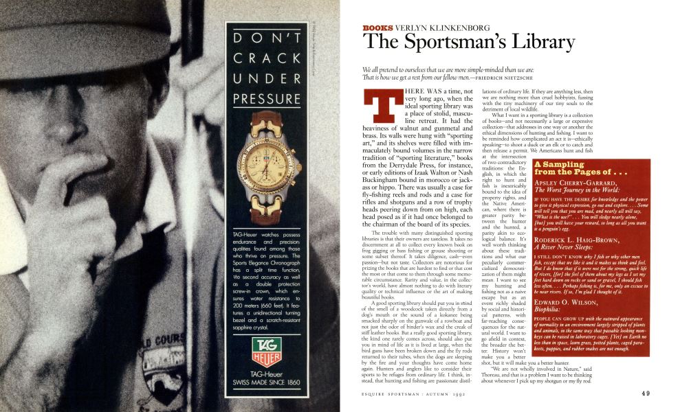 The Sportsman’s Library