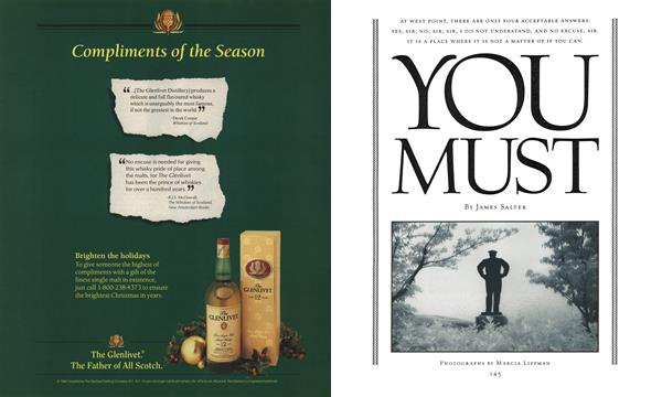 You Must - December | Esquire