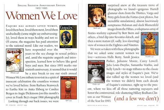 Search Esquire for: women we love