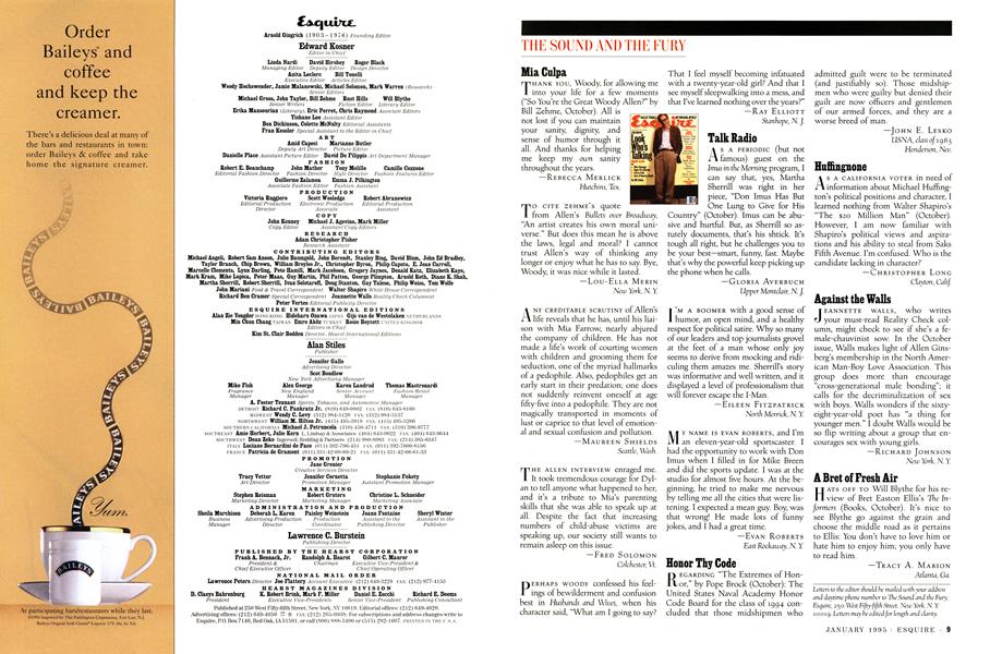 Esquire Esquire January 1995