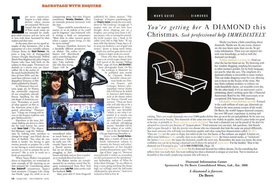 Backstage with Esquire