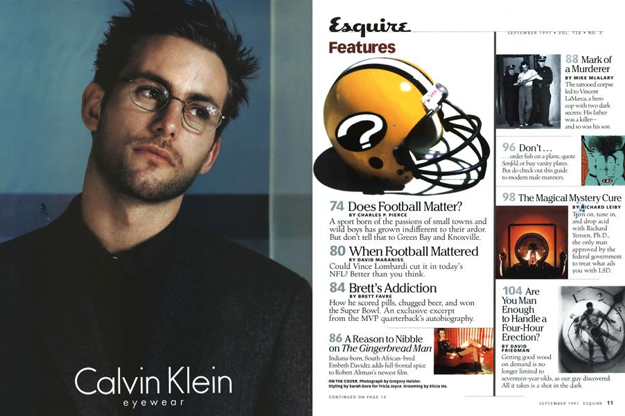 Calvin Klein | Esquire | SEPTEMBER 1997