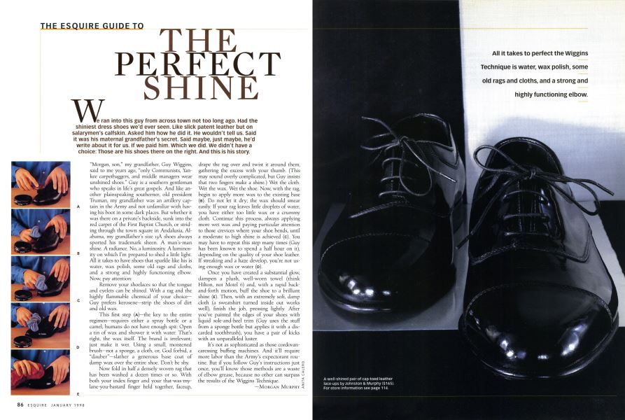 The Esquire Guide to the Perfect Shine