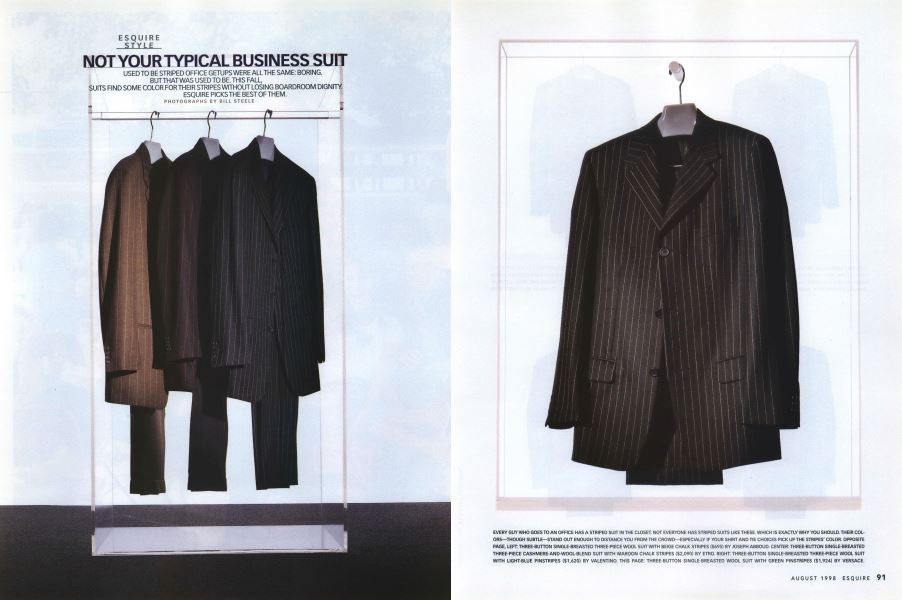 Not Your Typical Business Suit, Esquire