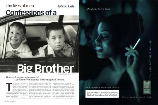 Confessions of a Big Brother - October | Esquire