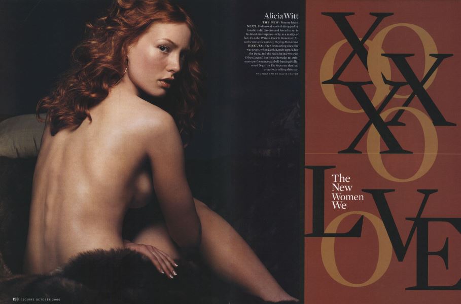 The New Women We Love | Esquire | OCTOBER 2000