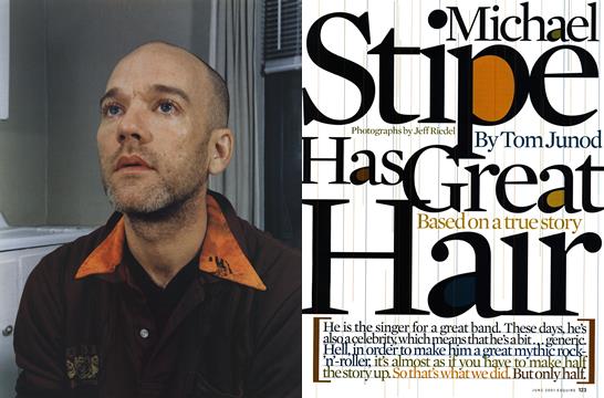 Michael Stipe Has Great Hair - June | Esquire