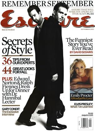 rooster 2002 esquire sedaris september hitchin issue