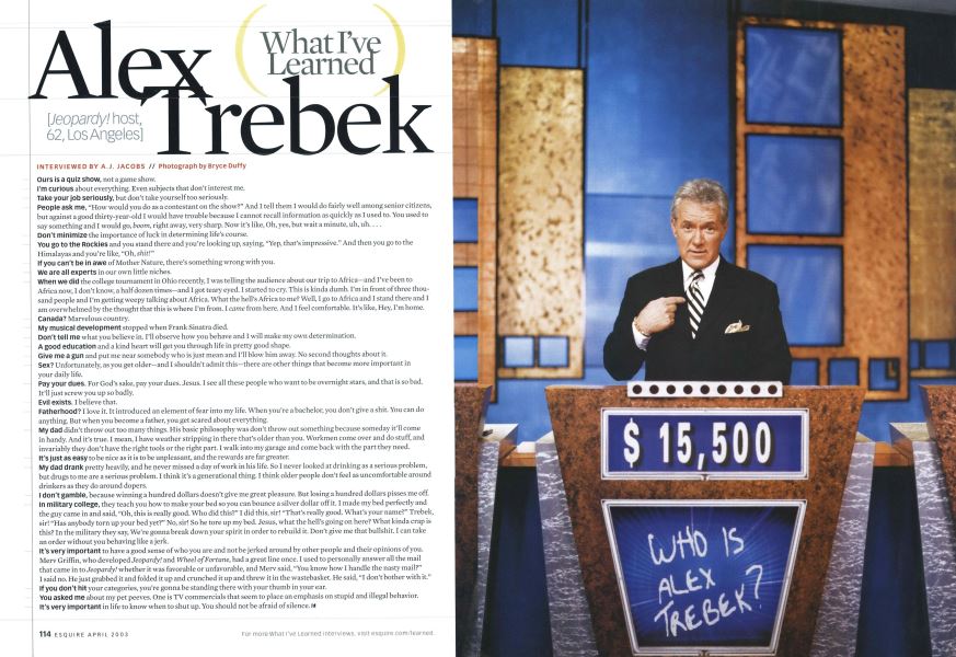 Alex Trebek