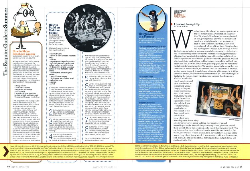 How To Build An Outdoor Firepit Esquire June 03