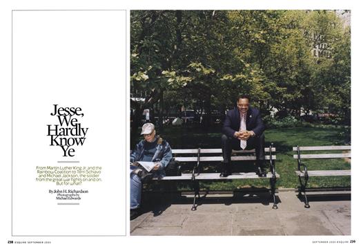 Jesse, We Hardly Know Ye - September | Esquire