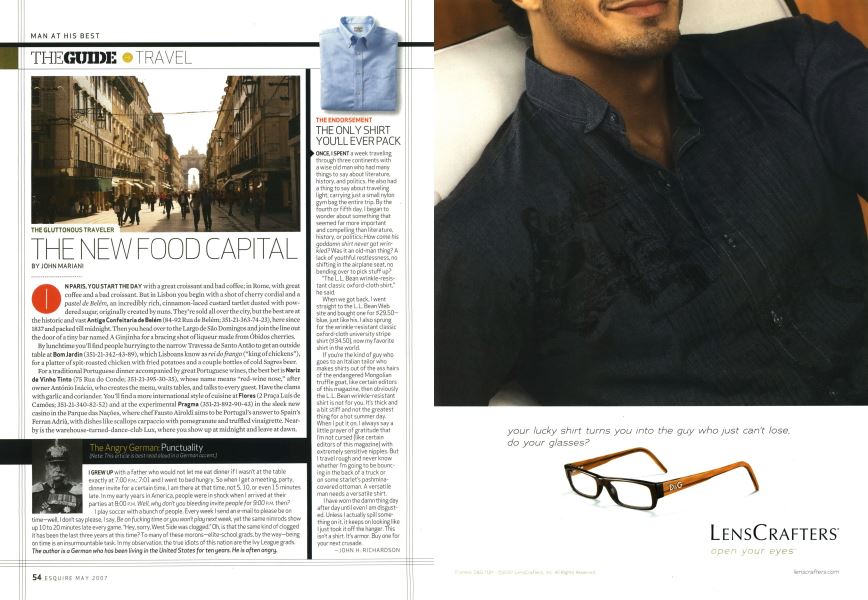 The Only Shirt You'll Ever Pack | Esquire | MAY 2007