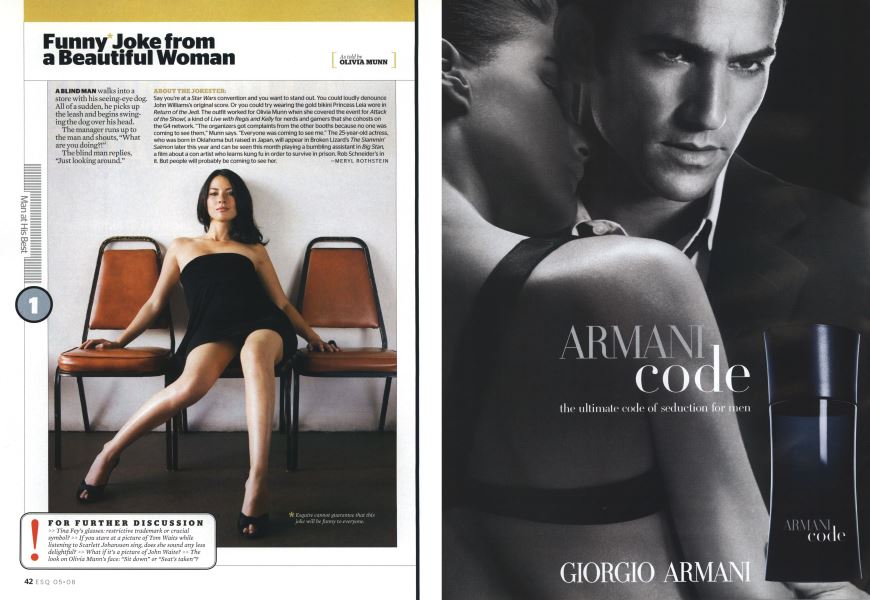 Funny Joke From a Beautiful Woman