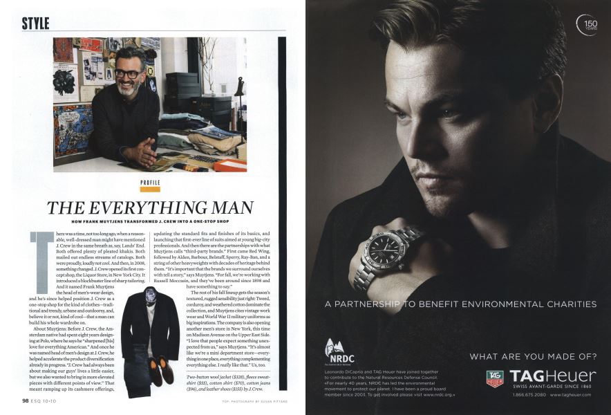 THE EVERYTHING MAN | Esquire | OCTOBER 2010