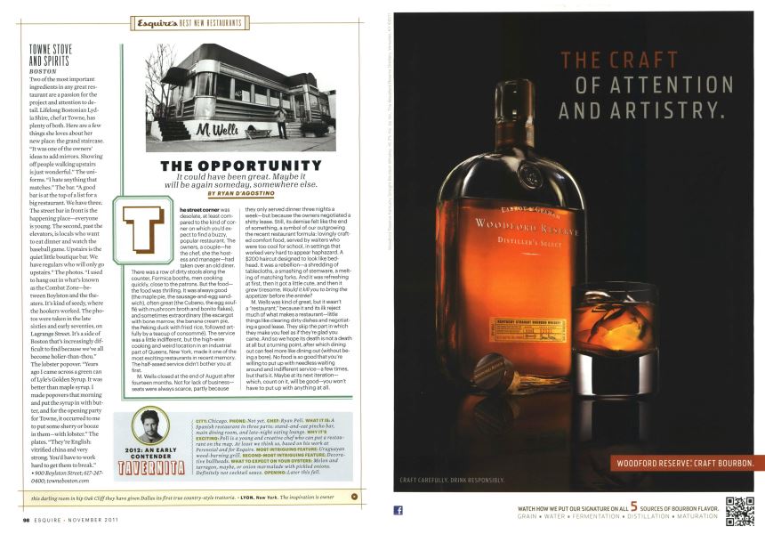 The Opportunity Esquire November 2011 - 