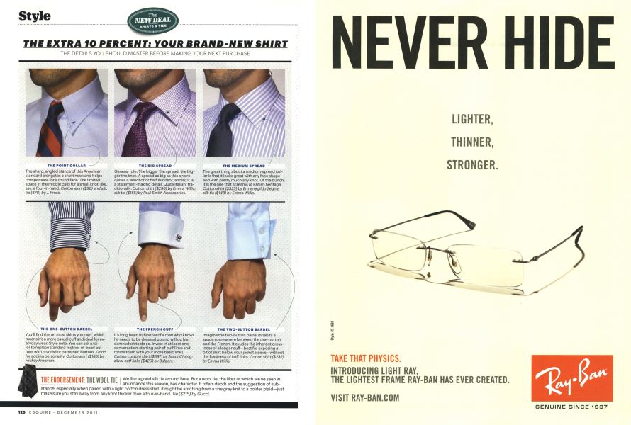 The Extra 10 Percent: Your Brand-new Shirt